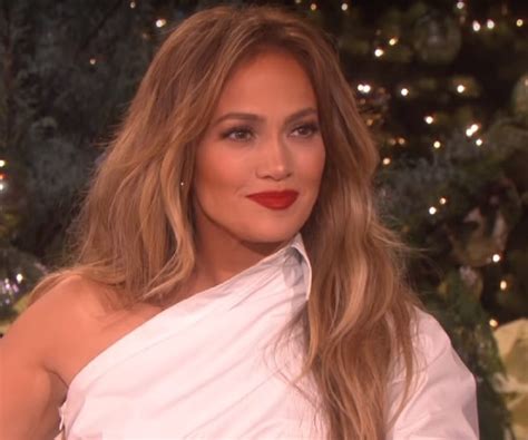 Jennifer Lopez posed nude with a green cape covering only her chest and her hand on her backside.. The 49-year-old Second Act star looked flawless. And she told the December issue of InStyle ...